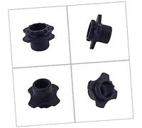PartyKindom 2pcs Microphone Silicone Case Non-skid Ring Anti-slip Bottom Sleeve Vibration Protection for Wireless Stage Microphones in Ktv Black