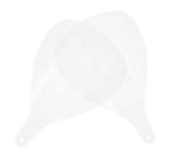 PartyKindom 2pcs Plastic Barber Facial Shield Hairdressing Mask for Salon Protection Guard for Hair Treatments Hairspray and Hair Clippings