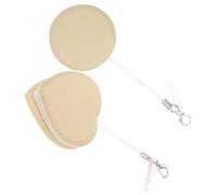 PartyKindom 2pcs Portable Lens Cleaning Tools for Eyeglasses and Camera Lenses, Lightweight and Scratch-free Cloths Made of Pp and Silicone, for Mobile Phone Screens and Random Style
