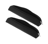 PartyKindom 2pcs Portable PU Insulin Pen Pouch Lightweight Protective Storage Case for Travel and Daily Use Compact Pen Holder for Journals and Medical Management