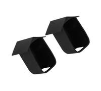 PartyKindom 2pcs Security Camera Protector Covers for Outdoor Use High Hardness Housing Case Easy to Install Weatherproof Lens Shield for Rain and Sun Protection