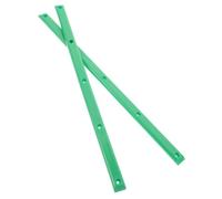 PartyKindom 2pcs Skateboard Rail Guards Durable Plastic Rib Bones for Enhanced Protection Easy Installation for Skateboards Absorption and Versatile Use