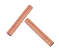 PartyKindom 2pcs Solid Wood Rolling Pins Nonstick Baking Dough Roller for Pastry Noodles Dumpling Wrappers Kitchen Tool for Bakers Chefs Home Cooks