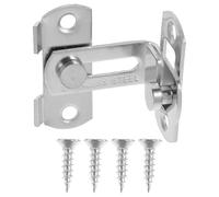 PartyKindom 2pcs Stainless Steel Door Latches Durable Garage Door Locks More Simple Design for Home Hotel Office Use