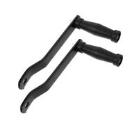 PartyKindom 2pcs Trailer Winch Handle Replacement Ergonomic Crank with Galvanized Iron for Heavy Duty Manual Winch Durable Grip for Boat and Car Trailer Lifting and Towing