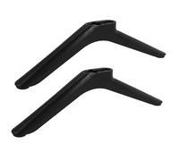 PartyKindom 2pcs Tv Base Pedestal Feet Tabletop Stand for Tvs Sturdy and Easy to Install for Home Bedroom Hotel Use
