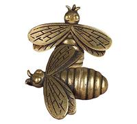 PartyKindom 2Pcs Vintage Bee Pendants for Jewelry Making Charms for Necklaces Bracelets Keychains and More DIY for Friends and Family