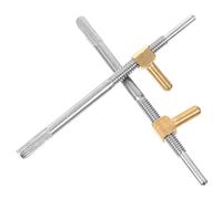PartyKindom 2Pcs Violin Bow Frog Screw Metal Replacement Parts for Violin Cello Easy to Install and Use Accessories for String Instruments