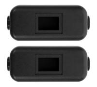 PartyKindom 2pcs Waterproof Lamp Control Shell On/off Case Ip65 Dustproof Oil-resistant Inline Rocker Switch Cover for Outdoor Electrical Repair and Light Replacement