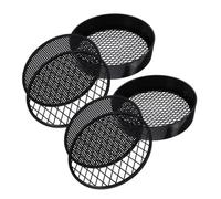 PartyKindom 2Sets Portable Plastic Handheld Sieve for Fun Science Experiment Tools for Beach Play and Learning Activities Engaging Sand