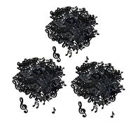 PartyKindom 3 Packs Music Note Confetti for Birthday and Graduation Table Decor Lightweight Paper Scraps for Shower and Baptism Celebrations for Party Decorations