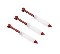 PartyKindom 3 Pcs Silicone Chocolate Decorating Pen for Bakery DIY Pastry Tool Food Writing Pen for Cake Cookie Cream Easy Squeeze Silicone Pastry for Dessert Decoration at Home