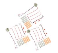 PartyKindom 3 Sets Fruit Battery Science Experiment Kit DIY Educational for Students Metal Safe Reusable Materials Hands Learning for Observation and Analytical Skills Development
