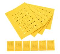 PartyKindom 300pcs Pet Funeral Paper Yellow Chinese Spirit Paper for Ceremonial Tribute and Worship Supplies Durable and Easy to Transport for Pet Memorial Practices