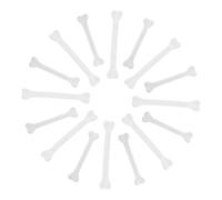 PartyKindom 30pcs Lightweight Simulated Human Bones with Hanging Holes for Party Decorations Seasonal Crafts and Eerie Atmosphere Enhancement
