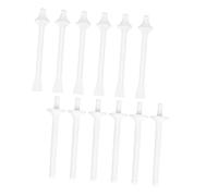 PartyKindom 30Pcs Nose Hair Wax Applicators Disposable Wax Wands for Nostril Facial Hair Removal Smooth Surface for Easy Application for Areas Like Eyebrows Bikini