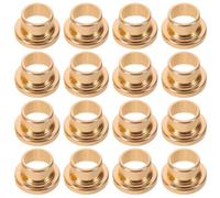 PartyKindom 30pcs Silver Metal Perfume Cap Collar for 15mm Perfume Bottles Replacement Bottle Top Caps with Upgraded Seal Preventing Oxidation for DIY Repair