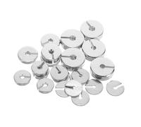 PartyKindom 35pcs Hooked Load Weights Set Precision Calibration for Physics Experiments Versatile Measurement Tools for Science Education Lab and Classroom Use