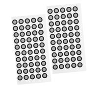 PartyKindom 3d Scanner Reflective Marker Points 0.15mm Thick High-reflectivity Film 6mm Inner Diameter 10mm Outer Diameter 100pcs Sheet for Accurate Scanning Positioning