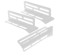 PartyKindom 3pcs Adjustable Fridge Divider Boards for Refrigerator Side Door, Replaceable Plastic Food Storage Separators for Home Kitchen Freezer Organisation