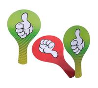 PartyKindom 3pcs Double Sided Thumbs up Thumbs Down PVC Voting Paddles for Classroom Use Multipurpose Teacher and Student Engagement Supplies for Evaluations and Voting