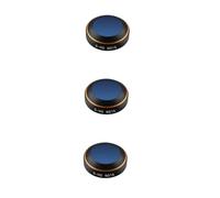 PartyKindom 3pcs Drone Professional Camera Lens Filter Kit Water Coating for Use Pro Nd Filters and Digital Camera Accessories