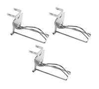 PartyKindom 3pcs Heavy Duty Cash Register Clips Cash Money Fixing Clamps for Secure Organization and Quick Access in Retail Businesses