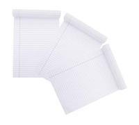 PartyKindom 3pcs Lined Notepads Portable Writing Pads with Easy Tear Off Pages for Students and Office Note Taking Meeting Records and Goal Setting