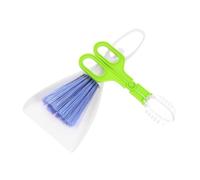 PartyKindom 3PCS Mini Dustpan and Broom Set for Small Animals Multifunctional Reptile Cleaner with Scooper and Tank Clip Pet Waste Cleaning Tools for Hamsters Guinea Pigs Hedgehogs and