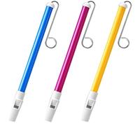 PartyKindom 3Pcs Slide Whistle Musical Instrument for Educational Mouth Whistle for Music Learning Safe and Fun Instruments to Develop Creativity and Musical Skills