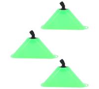 PartyKindom 3pcs Windproof Spray Fan Nozzles with Uniform Mist and Reducing Chemical Drift Features, Plastic Trumpetshaped Fan-Shaped Nozzle Set for Precise Spraying in Farming and Agriculture