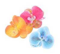 PartyKindom 3pcs Women Flower Hair Clips Simulation Flower Disc Hairpin Butterfly Hair Claw Clips for Romantic Hairstyles Elegant Occasions