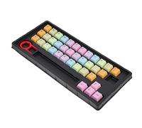PartyKindom 3sets Chic Rainbow Cherry Keycaps Mechanical Keyboard Keycaps Easy to Install Remove for Gaming Everyday Use Unisex Design Accessories