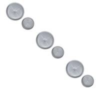 PartyKindom 3sets Flexible Silicone Mold for DIY Incense Stick Holders Durable Epoxy Casting Tray Non Stick and Reusable Mould for Unique Crafts for Candle Making and Home Decor 2pcs*3