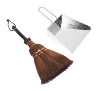 PartyKindom 3sets Professional Dustpan Set Multi-Function Broom for Pet Litter House Training