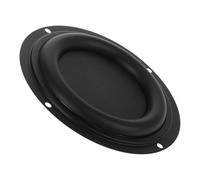 PartyKindom 4 Inch Bass Speaker Passive Radiator Diaphragm Vibration Membrane Plate with Screws for Car Subwoofer Auxiliary Vibration Speaker Replacement DIY Audio