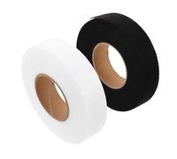PartyKindom 4 Rolls Double Sided Adhesive Lining Hemming Tape for Pant Fabric Interfacing Iron on Fabric Tape for Clothes Non-woven Fusible Interfacing Non-woven Interlining