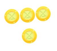 PartyKindom 4pcs Bubble Level Tool with Base Portable Multi Directional Spirit Level for Rvs Campers Refrigerators and More Durable and Accurate Measuring Tool
