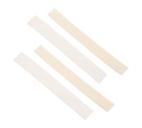 PartyKindom 4pcs Flute Felt Strip Mute Set for Clarinet Trombone Saxophone, Self-adhesive Backing Soundproof Pads, Anti-collision Musical Instrument Felt Accessories for Practice and Noise Reduction