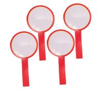 PartyKindom 4pcs Handheld Dry Erase Scoreboards for Judges Dual Sided Paddles for Scoring and Voting Sports Events Lightweight and Reusable Design Convenient for Competitions