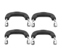 PartyKindom 4pcs Heat Insulation Pot Handles Comfortable Grip for Induction Cooker Accessories Easy to Install and Clean for Soup Pots and Steaming Pans and High Temperature Resistant