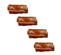 PartyKindom 4pcs Lifelike Braised Pork Chops Models Photo Props Home Decoration Teaching Display