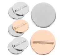 PartyKindom 4pcs Magnetic Brooch Converter No Snag Fashion Pins for Clothing Effortless Attachment for Scarves Hats Bags Protects Fabric From Pinholes Versatile Accessories