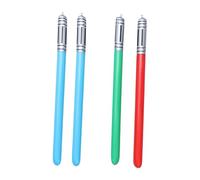 PartyKindom 4pcs PVC Inflatable Sword Lightweight Party Favours for Parent Interaction Random Colors Safe Plaything Random Color