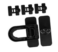 PartyKindom 4pcs Safety Locks for Cabinets Fridge Oven Multifunctional Babyproof Latches with Design Protection for Home Nursery Childcare Settings