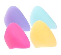 PartyKindom 4pcs Silicone Flute Thumb Rest Cushions Flute Covers Soft Support Pads for Flutists Reduce Thumb Fatigue Comfortable Accessories