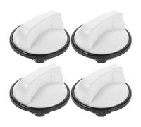 PartyKindom 4pcs Washer Knob Replacement Durable Plastic Timer Knobs for Semi Automatic Washing Machines User Friendly Design Compatible with Various Brands Essential Appliance Part