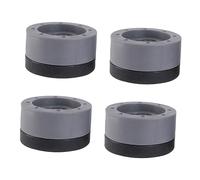 PartyKindom 4Pcs Washing Machine Foot Pads, Anti-Slip Shockproof Plastic Mat for Washer Base and Fridge Raising, Vibration Control Floor Protector