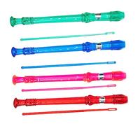 PartyKindom 4Sets Clarinet for Beginner Wind Instrument Lightweight and Easy to Blow for Music Classes Includes Red Blue Pink Green Options