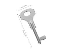 PartyKindom 5 Pcs Fire Alarm Reset Keys for Push Button Switch Emergency Stop Button Key Manual Multifunctional Iron Emergency Aid Fast Response Compatible with Wide Range of Systems